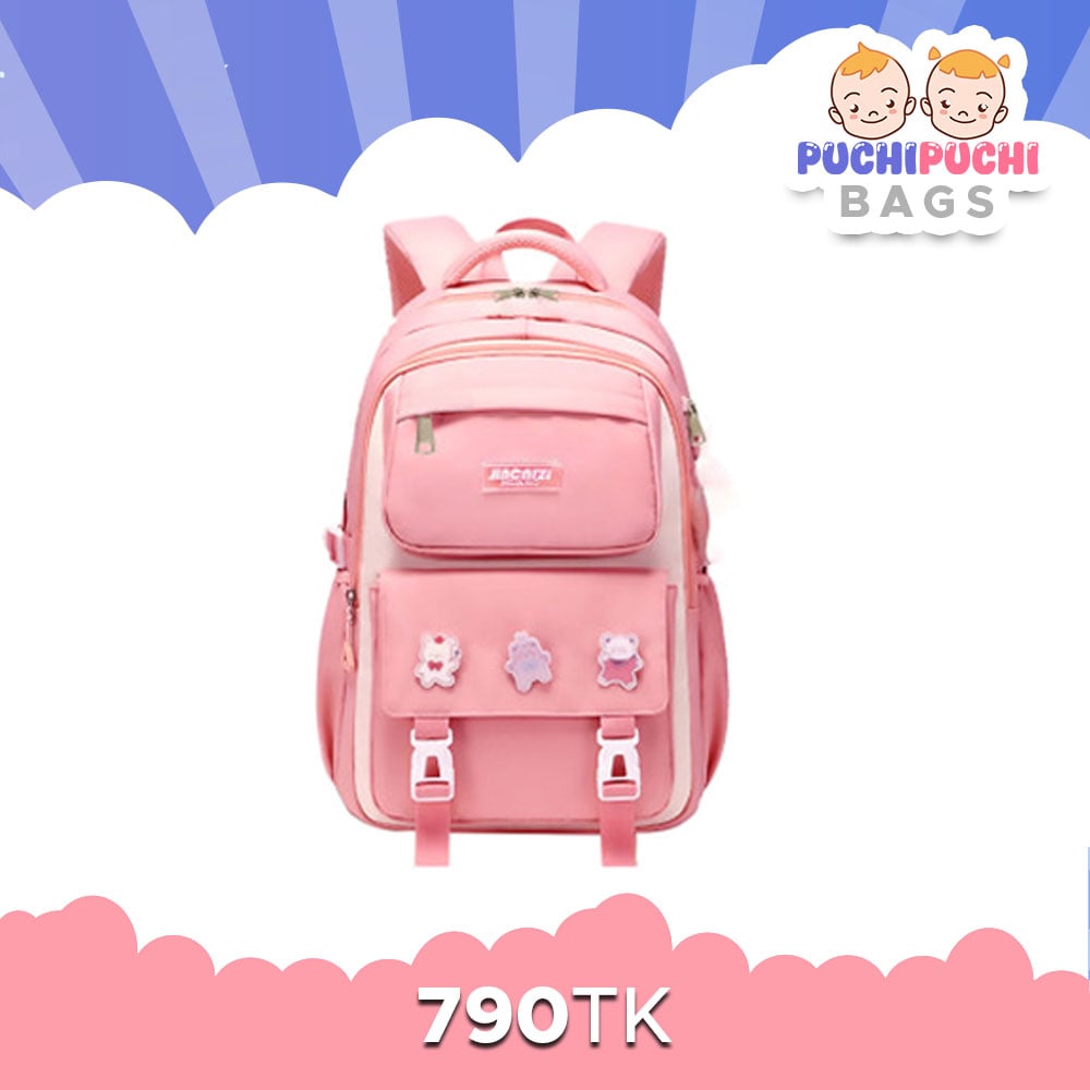 WhatsApp Image 2025-11-12 at 10.38.41 PM (1) Kids Backpack Children School Bags for Girls Orthopedic Waterproof Primary Schoolbag Book Bag (pink) - Image 1